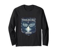 Columbia River Gorge Oregon Nature Landscape Outdoor Long Sleeve T-Shirt