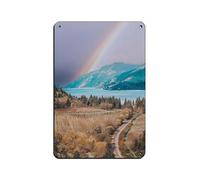 Columbia River Gorge Tin Sign Vintage Metal Pub Club Cafe Bar Home Wall Art Decoration Poster Retro 8x12inch(20x30cm)