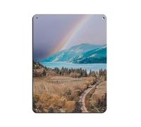 Columbia River Gorge Tin Sign Vintage Metal Pub Club Cafe Bar Home Wall Art Decoration Poster Retro 12x16inch(30x40cm)