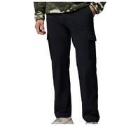 Columbia Men's ROC Tech Cargo Pant, Hiking Cargo Trousers, Black, 32 Waist x 32 Length