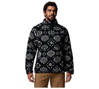 Columbia - Rugged Ridge High Pile Half Zip Black Checked Out - L - Fleece