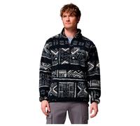 Columbia - Rugged Ridge High Pile Half Zip Black Deschutes Days - M - Fleece