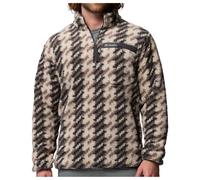 Columbia Men's Rugged Ridge High Pile Half Zip, Fleece Pull Over, Dark Stone Twills, Medium