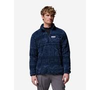 Columbia Rugged Ridge High Pile Half Zip Fleece Midnight Blue - XXL
