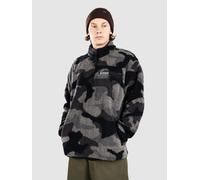 Columbia Rugged Ridge High Pile Half-Zip Fleece Sweat black mod camo S