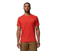 Columbia Mens Zero Rules Light Short Sleeve Crew Neck T-Shirt - Super Sonic