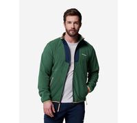 Columbia - Two-tone zip-up Fleeces - Sequoia Grove Full Zip Fleece Rain Forest Collegiate Navy for Men - Size XXL - Green Green XXL