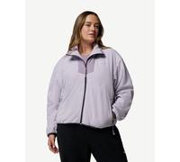 Columbia Sequoia Grove Full Zip Fleece Light Violet Women - S