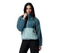 Columbia Women's Sequoia Grove Half Zip Fleece, Fleece Pull Over, Everblue, Crushed Blue, XL