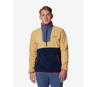 Columbia Sequoia Grove Half Zip Fleece Fleece yellow blue - XXL