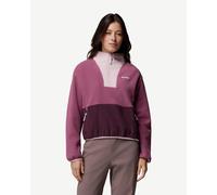 Columbia Sequoia Grove II Half Zip fleece purple pink women - L