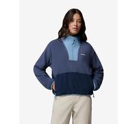 Columbia Sequoia Grove II Half Zip fleece storm blue women - M