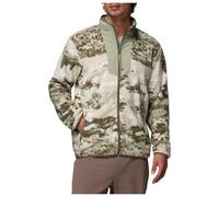 Columbia Men's Sequoia Grove Printed Fleece Jacket, Green L