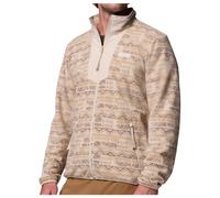 Columbia Men's Sequoia Grove Printed Full Zip, Full Zip Fleece Jacket, Dark Stone Horizons, X-Large