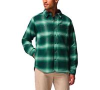 Columbia - Sherpa Shirt - Windward II Shirt Jacket Rain Forest Blurred Ombre for Men - Size S - Green Green S