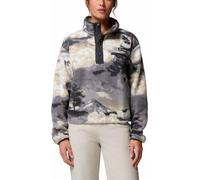 Columbia - Short-cut fleece with half-buttoned stand-up collar - Helvetia II Printed Cropped Half Snap Shark Dreaming for Women - Size M - Grey Grey M