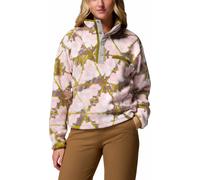 Columbia - Short fleece jacket with half-zip collar - Helvetia II Printed Cropped Half Snap Pink Agate Florascope for Women - Size M Pink M