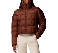 Columbia - Short water-repellent down jacket - Puffect III Cropped Jacket Tobacco for Women in Nylon - Size M - Brown Brown M