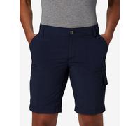 Columbia Silver Ridge 2.0 Cargo Shorts Black White Logo Women - 4