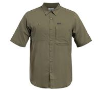 Columbia Silver Ridge Utility II Short Sleeve Shirt Olive Green - S