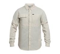 Columbia - Skien Valley L/S Shirt - Shirt size XL, white/sand