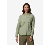 Columbia Skien Valley Long Sleeve Shirt Green Women - L