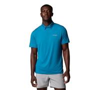 Columbia Slack Tide II Men's Polo Shirt, Blue Echo, Medium