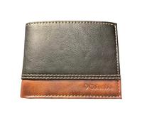 Columbia Slimfold Wallet 31CP220050 Two Tone Brown + Gift Box, Brown, Minimalist