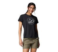Columbia Sloan Ridge Graphic SS Tee, Omni-Wick Technology, Moisture Management, Adventure-Ready Design, Sustainable Fabric - Women's