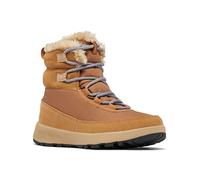 Columbia SLOPESIDE PEAK Waterproof Women's Snow Boots, Brown (Elk x Beach), 3.5 UK