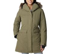 Columbia Small Women's Little Si II Insulated Parka In Stone Green WL3839-397
