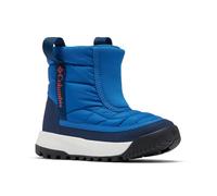 Columbia Snowtrot Mid Hiking Boot, Mountain Blue/Spicy, 2 UK
