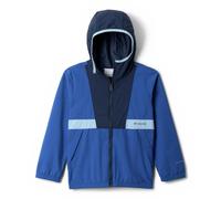 Columbia Spire Valley Windbreaker hooded Jacket Blue Kids - L