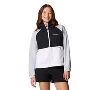 Columbia Womens Spire Valley Windbreaker, White, Size L, Women White