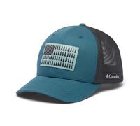 Columbia Sportswear PFG Mesh Ballcap, Everblue/Shark/Tree Flag, XXL