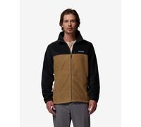 Columbia Men's Steens Mountain Full Zip 2.0, Full Zip Fleece Jacket, Black/Delta, X-Large