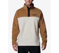 Columbia Men's Steens Mountain Half Snap 2, Fleece Pull Over, Dark Stone/Delta/Black, X-Large