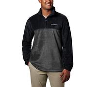 Columbia Steens Mountain Half Zip Men's Fleece Pull Over, Colour Black/Grill, Size XXL