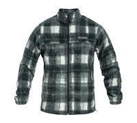 Columbia Men's Steens Mountain Printed Jacket, Full Zip Fleece Jacket, Chalk Omblur, XXL