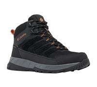 Columbia Men's Strata Trail Mid WP, Mid Rise Trekking and Hiking Boots, Black/Owl, 9 Regular