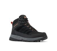 Columbia Men's Strata Trail Mid WP, Mid Rise Trekking and Hiking Boots, Black/Owl, 10