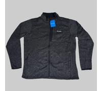 Columbia Men's Sweater Weather Full Zip, Black Heather, X-Large