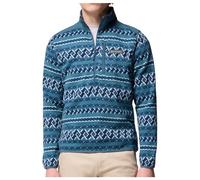 Columbia - Sweater Weather Printed Half Zip II - Fleece jumper size M, blue