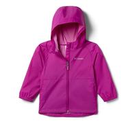 Columbia Switchback II Girls' Rain Jacket, Light Plum, M