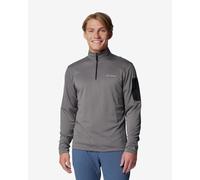 Columbia Tech Knit Quarter Zip Sweatshirt Dark Grey - XL