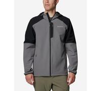 Columbia Tech Softshell Fleece with Hood dark grey black - XXL