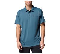 Columbia Tech Trail™ Utility Short Sleeve Polo Blue L Man