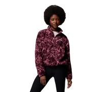 COLUMBIA Timber Crest Printed Fleece Half Zip Purple Mix