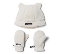 Columbia Toddler Unisex Rugged Ridge Beanie and Mitten, Chalk, O/S