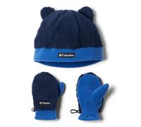 Columbia - Rugged Ridge Beanie and Mittens - Blue Mountain Blue Size O/S - Toddler